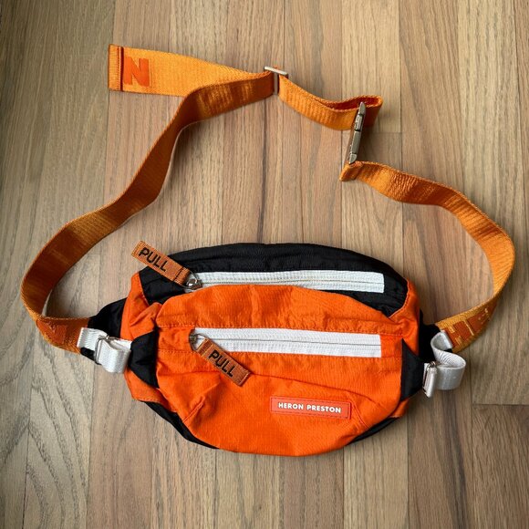 Heron Preston Fanny Pack Orange - Picture 1 of 7
